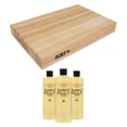 thumbnail image 1 of John Boos Réversible 24" Planche à Découper w/16oz Mystère Bloc de Boucher Huile (3 Pack), 1 of 10