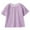 Purple, variant on HXWCHs Boys tank tops Boys Summer Striped Short Sleeve T-Shirt Color Block Crewneck Pullover Casual Tee top Brown 3-4 Years