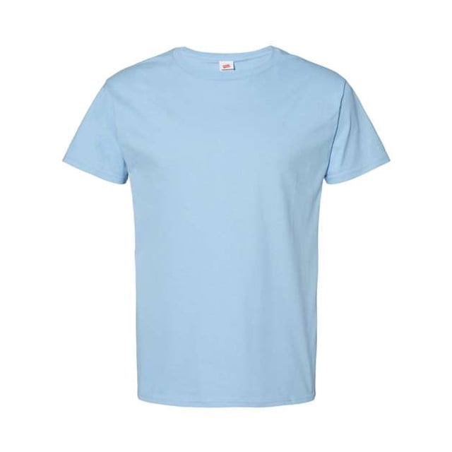 Camiseta Hanes ComfortSoft para hombre, azul claro, XL Hanes 5280