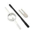 thumbnail image 3 of Colaxi Fork Spring Compressor Tool Kit, Radial Pin Wrench and Collet Chuck Holding Tool, Motorcycle Maintenance Repairing Tools Black Silver, 3 of 6