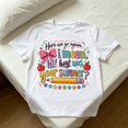 thumbnail image 5 of Here We Go Again Teacher Shirt, I Mean Welcome Back to School T-Shirt, Funny Back to School Gift for Women Teachers, 5 of 6