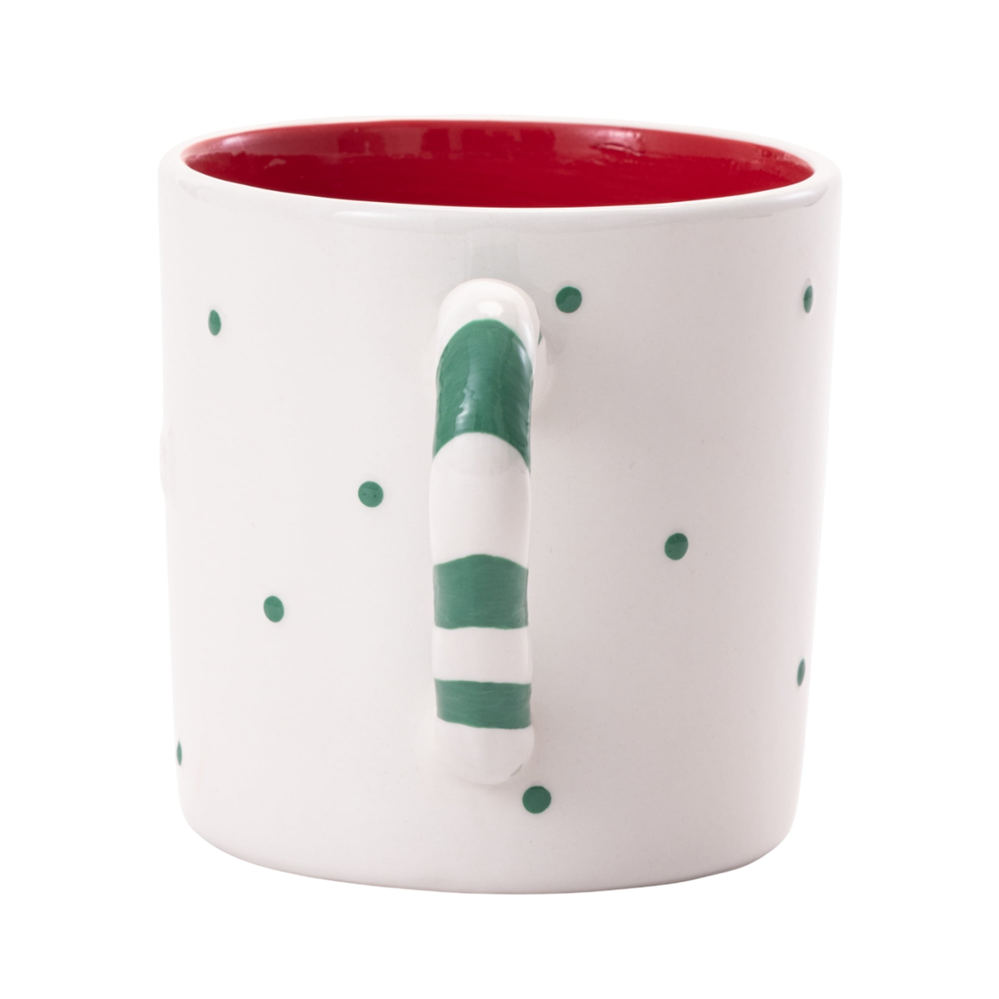 Holiday Time Tasse en céramique gaufrée, 15 oz, 1 pièce Tasse, céramique