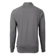 thumbnail image 3 of Men's Cutter & Buck Heather Black FC Cincinnati Big & Tall Adapt Eco Knit Quarter-Zip Top, 3 of 3