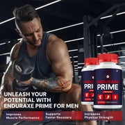 Enduraxe Prime for Men Capsules – EnduraxePrime Vitamin Complex Pills, Energy, 2 Pack, 120 Capsules