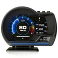 thumbnail image 2 of Heads Up Display for Cars, Digital Speedometer for Car with LCD Display, Car Test Speeding HD Screen Speedometer, Speedometer for Most Auto, Black, 2 of 7