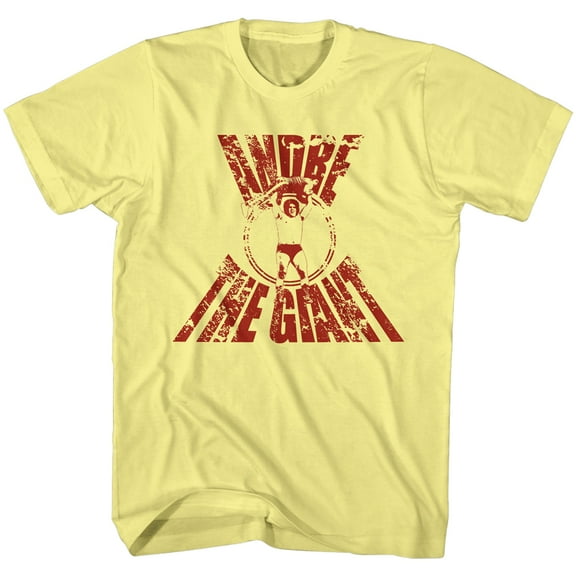 Andre The Giant Real G Yellow T-Shirt