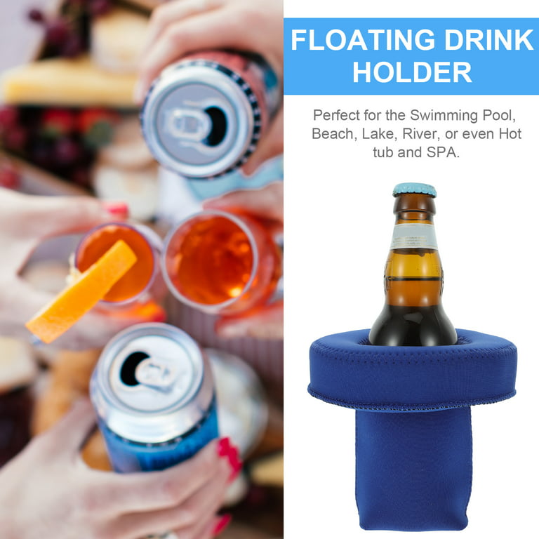 1 Set Neoprene Floating Drink Holder Pool Drink Holder for Pool Party Water  Fun 