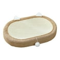 thumbnail image 1 of Rascador para gatos Almohadilla para rascar para gatos Sisal Cama resistente al desgaste Suministros para mascotas Sofá Tazón ovalado portátil Resto Gato medio sisal, 1 of 8