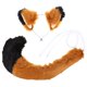 thumbnail image 1 of 1 Set Female Hair Decor Animals Tail Festival Headdress Eye-catching Headdress, 1 of 3