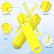 Nex Silicone Case Cover for Playground Game System Remote, Anti Slip Shockproof Protective Sleeve with Lanyard (Yellow)