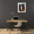 thumbnail image 3 of Modigliani, Amedeo 20x24 White Modern Wood Framed Museum Art Print Titled - Portrait-of-Maude-Abrantes, 1907, 3 of 4