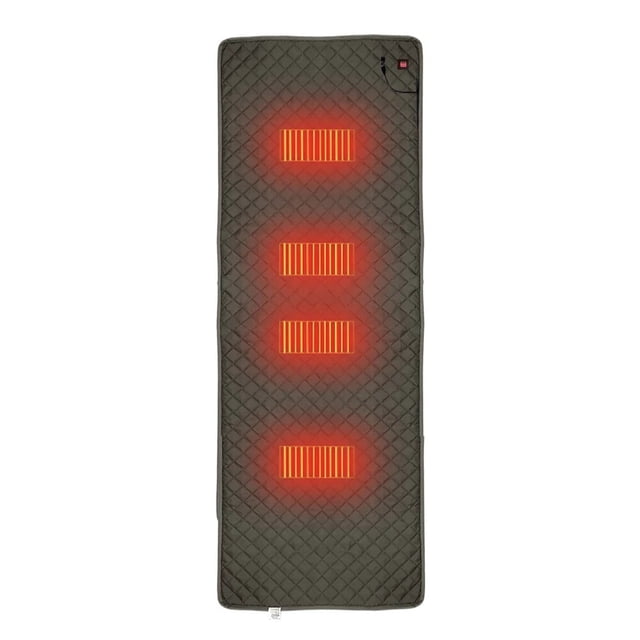 Almohadilla calefactora eléctrica para dormir, cojín resistente al frío, 3 niveles de temperatura, 5V, USB, para acampar al aire libre