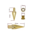 thumbnail image 3 of 8 Pairs Speaker Spikes 6x36mm Copper Isolation Stand+base Pad Feet For Speaker Amplifier Dvd Player, 3 of 5