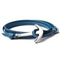 thumbnail image 2 of Pulsera de cuero con ancla antigua para mujer, accesorio de joyería clásico para hombre, 4, 2 of 4