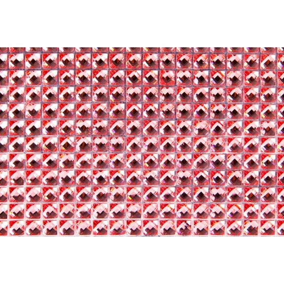 Dress My Cupcake 20" Diamond Rhinestone Adhesive Sheet (Light Pink) - Stands, Displays, Trees for Cakes & Desserts