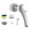 White, variant on Electric Spin Scrubber Cordless Cleaning Brush with Powerful Motor 360-Degree Rotation Handheld Tile Floor Scrubber Brush-Grey