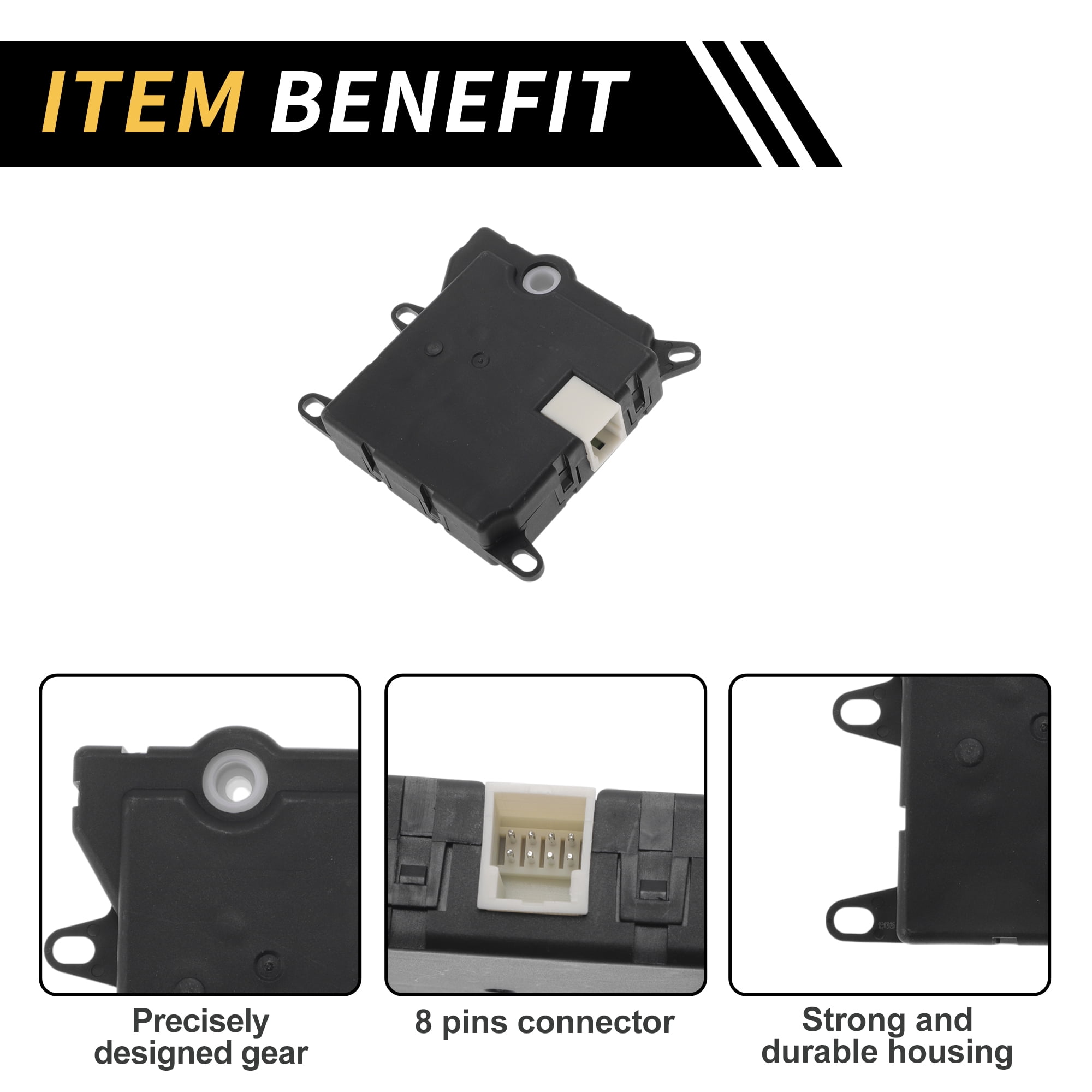 Unique Bargains HVAC Heater Blend Door Actuator Replacement for Ford Explorer 1995-2001
