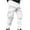 White, variant on gakvov Cargo Pants For Men Men New Casual Pocket Overalls Loose Straight Leg Outdoor Running Trousers Pant