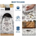 thumbnail image 5 of Living Room Rug 5x7, Washable Boho Area Rug Vintage Low Pile Non Slip Carpet for Bedroom, Dining Room Home Office, 5 of 5