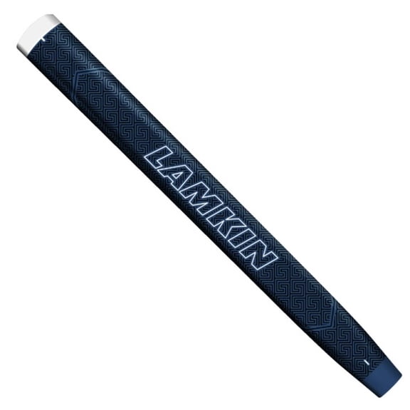 Lamkin SINK FIT Deep Etched Putter Grip (Navy/White, 10") Golf NEW