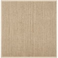 thumbnail image 1 of Safavieh Natural Fiber Collection NF115A Natural and Beige Seagrass Square Area Rug, 10 feet Square (10' Square), 1 of 2