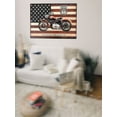 thumbnail image 4 of Creative Motion Sign with Motor Cycle, Route 66, on top of US Flag.  Wall Accent, Product size:  12 x 15.75x0.7, 2 pcs pack, Best Buy!!!!!, 4 of 4