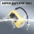 thumbnail image 5 of HIBIBUD Solar Hand Crank Flashlight, Yellow, for Emergency and Camping, 5 of 7