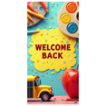thumbnail image 3 of Space Theme Welcome Back Banner School Backpack and Planets Colorful Backdrop Classroom Decorations Outer Space Party Supplies Photography Props, 3 of 4
