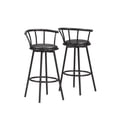 thumbnail image 3 of Monarch Specialties Barstool 2Pcs, 36"H, Swivel, Black Metal, 3 of 6