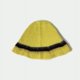 thumbnail image 1 of Sombrero de punto con bloques de color a rayas de viento perezoso - Amarillo, Sombrero de pescador con vibración de otoño e invierno para mujer, 1 of 4