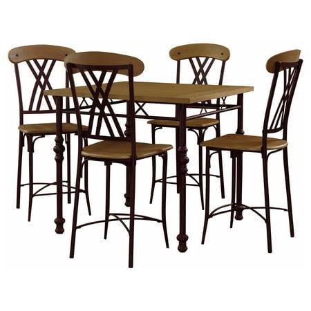 Powell Cowell 5 Piece Gathering Height Dining Table Set Powell Cowell 5 Piece Gathering Height Dining Table Set