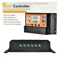 thumbnail image 7 of MPPT Solar Charge Controller 30A 50A 100A Solar Controller Solar Panel Battery Regulator Dual USB 5V LCD Display ,Improvement of Charging Speed, 7 of 7