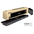 thumbnail image 2 of Club 3D Csv-1564W100 Usb Gen1 Type-C Triple Display Dp1.2 Alt Mode Smart Pd3.0 Base De Carga Con Fuente De Alimentación De 100 Vatios, 2 of 5