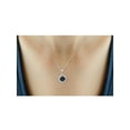 thumbnail image 6 of JewelersClub 1.00 Carat T.W. Black And White Diamond Sterling Silver 3 Piece Jewelry Set, 6 of 10