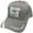 Grey, variant on Jesus Paid It All / I Love Jesus Adjustable Baseball Cap (Red)