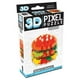 University Games UNV31231 Puzzle 3D Pixel Cheeseburger – image 1 sur 3