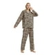 thumbnail image 3 of Apparonia Conjuntos de Piyamas Mujer 100% Algodón Francela Estampado de Leopardo​ M, 3 of 7