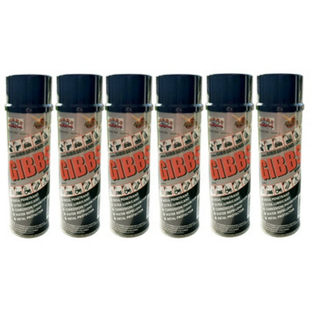 Gibbs Brand Penetrating Oil - Lubricant, Cleaner, Restorer & Anti-Corrosive (Made In USA)