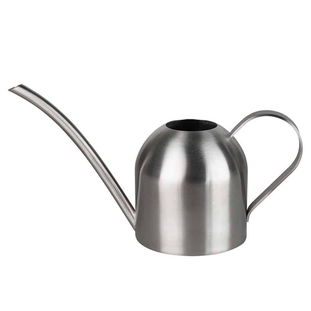 1.5L Stainless Steel Flowers Watering Can Sprinkling Long Mouth Pots 