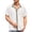 Green, variant on BUWTTED Men's Shirts Color Lapel Button Down Short Sleeve Loose Fit Color Block Summer Casual Business Beach Black Shirt L