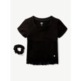 thumbnail image 4 of Justice Girls Scoop Neck Top, Sizes XS-XLP, 4 of 4