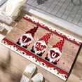 thumbnail image 4 of Red Non-Slip Absorbent Rug - Waterproof Kitchen & Bathroom Mat for Indoor Outdoor Use, 4 of 7