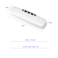 thumbnail image 3 of perfrom Vacuum Sealer Machine, Fully Automatic Food Vacuum Sealer System,Compact Design with Built-in Cutter and Roll Bags White, 3 of 4