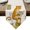Yellow, variant on Abstract Printed Table Runner Linen Burlap Table Runner 36 Inches Small Modern Lion On Toilet Dresser Scarves for Kitchen Island Coffee Dining Room Party Wedding Banquet Holiday Decoration 13"x36"