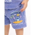 thumbnail image 6 of Disney Stitch Baby Boys Sleeveless Graphic Tank Top and Shorts Set, 2-Piece, Sizes 0/3M-24M, 6 of 9