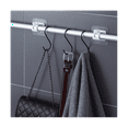 thumbnail image 2 of 30PCS Curtain Rods No Drill Curtain Rod Brackets Hooks Nail Free Adjustable Stick on Curtain Rod Transparent Hook, 2 of 7