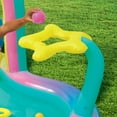 Play Day Round Inflatable Rainbow Play Center, Ages 2 & Up, Unisex