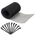 thumbnail image 2 of Outdoor Roof Garden Balcony Gutter Drainage Protector Guard Reduce Overflow Blockage Stopper Mesh Cover Strainer Filter Net 18cmx8m, 2 of 9