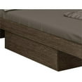 thumbnail image 3 of Titan Furnishings Rita 4-Piece Wood Queen Bedroom Set in Wenge Color, 3 of 14