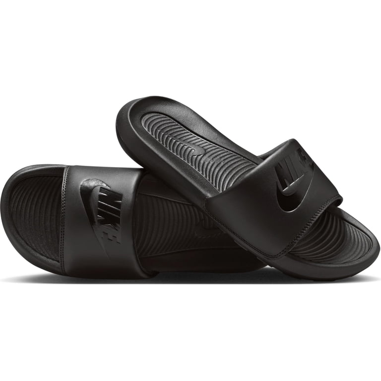 Nike Victori One Women's Slide Sandals, Sleek Black Design
